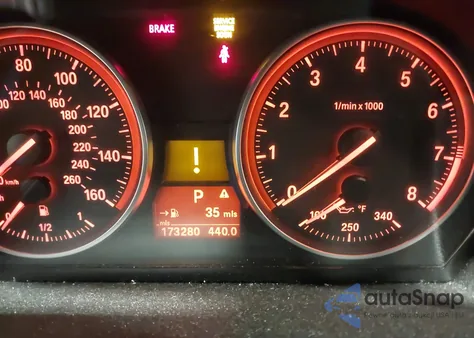 2007 BMW 335I z USA, uszkodzony, nr VIN WBAVB73567VF53149